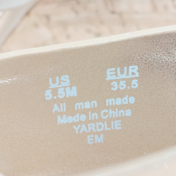 NEW Sam Edelman Women's Yardlie Emblem Platform Wedge Summer Thong Sandals K161 - Picture 11 of 12